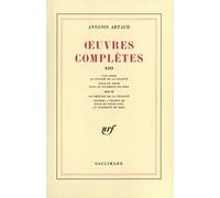 Oeuvres Completes - Tome 13