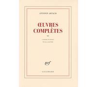 Œuvres complètes Antonin Artaud (Auteur)