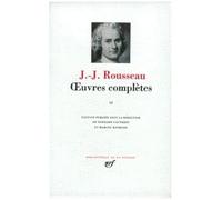 Jean-Jacques Rousseau – Œuvres complètes, tome 2 – La Nouvelle Héloïse – Gallimard relié
