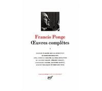 Francis Ponge : Oeuvres complètes, tome 2