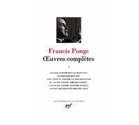 Francis Ponge – Œuvres complètes – Tome 2