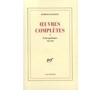Œuvres complètes Georges Bataille (Auteur)