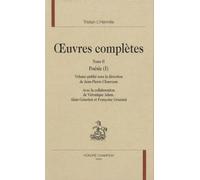 Oeuvres Complètes - Tome 2, Poésie, Volume 1