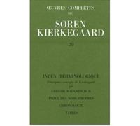 Oeuvres Complètes - Tome 20, Index Terminologique - Index Des Noms Propres - Chronologie - Tables