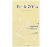 Oeuvres Complètes - Tome 21, Supplément