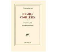 Œuvres complètes (Tome 4) – Le théâtre et son double, Le théâtre de Séraphin, Les Cenci