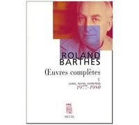 Oeuvres Completes - Tome 5, 1977-1980