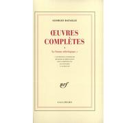Georges Bataille – Œuvres complètes, tome 5 – Sommes athéologiques (1ère partie) – Broché