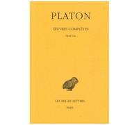 Oeuvres Complètes - Tome 5, 2e Partie, Cratyle