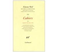 Oeuvres Complètes - Tome 6, Volume 2, Cahiers (Septembre 1941-Février 1942)