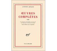 Antonin Artaud – Œuvres complètes, tome 8 – Broché – Gallimard