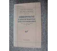 Oeuvres Complètes - Tome 8, Correspondance D'alexis De Tocqueville Et De Gustave De Beaumont