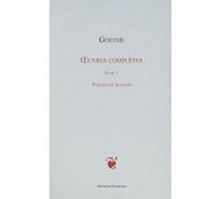 OEuvres complètes Tome V Johann Wolfgang Von Goethe (Auteur)