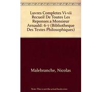 Oeuvres Complètes - Tomes 6 Et 7