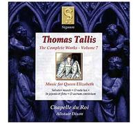 Oeuvres Complètes Vol. 7 : Musique Pour La Reine Elizabeth