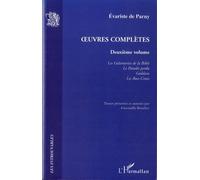Oeuvres complètes Deuxième volume - Évariste Désiré Forges de Parny - L'harmattan - broché - Poésie