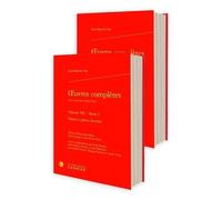Oeuvres Complètes - Volume 7, Notes Et Pièces Diverses, 2 Volumes