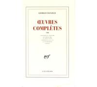 Oeuvres Complètes - Volume 8, L'histoire De L'érotisme - Le Surréalisme Au Jour Le Jour - Conférences 1951-1953 - La Souveraineté - Annexes
