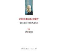 Oeuvres complètes volume XII: 1948-1951
