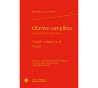 Oeuvres complètes Voyages - Jacques-Henri Bernardin De Saint-Pierre - Classiques Garnier - relié - Roman