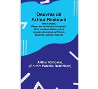Oeuvres De Arthur Rimbaud