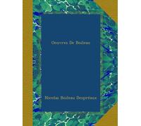 Oeuvres De Boileau