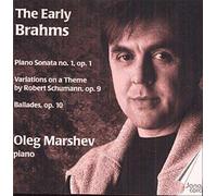 Oeuvres De Jeunesse Pour Piano : Sonate Pour Piano No. 1 Opus 1, Variations Sur Un Thème De Schumann Opus 9, Ballade Opus 10