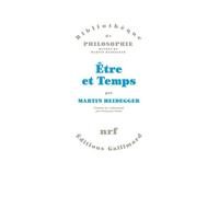 Oeuvres De Martin Heidegger Section I, Ecrits Publiés De 1914 À 1970 - Tome 2, Etre Et Temps