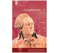 Oeuvres De Maximilien Robespierre - Tome 12, Compléments - 2 (1778-1794)