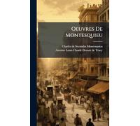 Oeuvres De Montesquieu