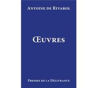 Oeuvres de Rivarol Antoine (Auteur)