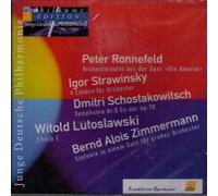 Oeuvres De Ronnefeld, Stravinsky, Chostakovitch Lutoslawski Et Zimmermann