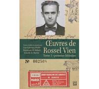 Oeuvres de rossel vien v 01 pionnier litteraire Pionnier littéraire - Lise Gaboury-Diallo - Presses De L'universite Laval - broché - Essai