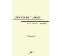 Oeuvres de Turgot: volume II