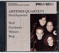 Oeuvres De Wolf : Sérénade Italienne - Zemlinsky : Quatuor À Cordes Opus 4 - Webern : 5 Pieces Op. 5 - Berg : Suite Lyrique - Quatuor À Cordes Artemis