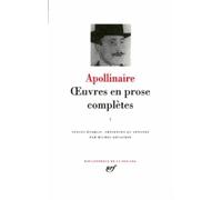 Oeuvres En Prose Complètes - Tome 1