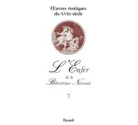 oeuvres érotiques du XVIIe siècle: L'Enfer de la Bibliothèque Nationale
