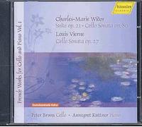 Oeuvres Françaises Pour Violoncelle Et Piano Vol. 1 : Suite En Mi Mineur Opus 21, Sonate Pour Violoncelle En La Majeur Opus 80