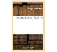 Oeuvres Inédites