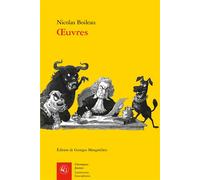 Oeuvres - Nicolas Boileau - Classiques Garnier - broché - Essai