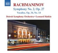 Oeuvres Orchestrales, Symphonie N° 2 Opus 27 , Vocalise N° 14 Opus 34
