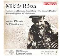 Rosza, M. – Oeuvres orchestrales Vol. 2 – CD – Import – NAXOS