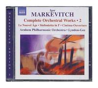 Igor Markevitch – Intégrale des oeuvres orchestrales Vol. 2 – NAXOS