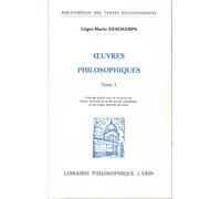 Oeuvres philosophiques 2 vols