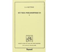 Oeuvres philosophiques, tome 2. 1737-1752