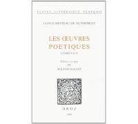 Oeuvres Poétiques