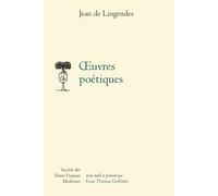 Oeuvres poétiques - Jean de Lingendes - Societe Des Textes Francais Modernes - broché - Poésie