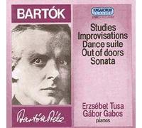 Oeuvres Pour 2 Pianos : Etudes, Improvisations Sur Des Chansons Traditionelles Hongroises, Sonate, Suite De Danse