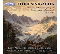 Sinigaglia / Marzadori – Oeuvres pour Cordes et Orchestre – CD – Tactus
