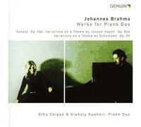 Brahms – Oeuvres pour duo de pianos – Chipak & Kushnir – Walter Genuin
